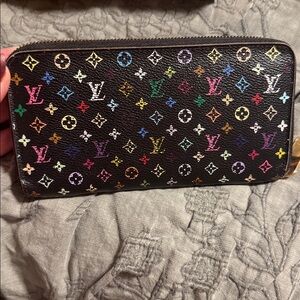 Louis Vuitton Murakami Zip long wallet